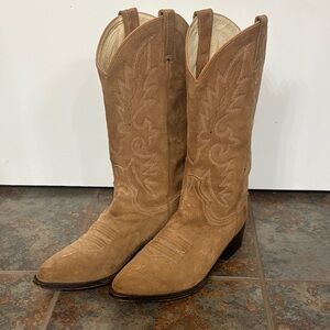 Dan Post Tan Heeled Boots